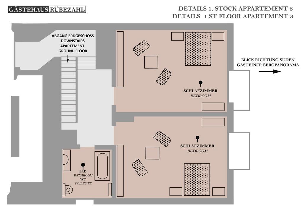 Gaestehaus Ruebezahl Bad Hofgastein Phòng bức ảnh